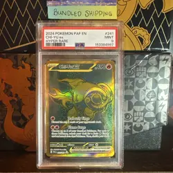 POKEMON 2024 Paldean Fates Hyper Rare CHI-YU EX #241 PSA 9 Mint RARE - Image 1