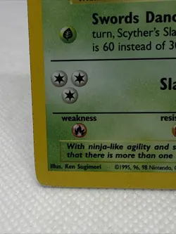 Scyther 10/64 – Jungle – Holo Rare – Unlimited – Pokemon TCG MP - Image 5