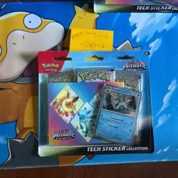 Pokemon Prismatic Evolution TCG Tech Sticker Set - All 3 Designs - 9 Total Packs - Image 4
