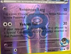 Team Aqua's Seviper 9/34 Double Crisis Reverse Holo Pokemon TCG - LP - Image 3