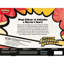 Pokemon - Ascended Heroes Mega Emboar EX Box - New & Sealed plus Free Shipping - Image 3