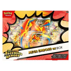 Pokemon - Ascended Heroes Mega Emboar EX Box - New & Sealed plus Free Shipping - Image 4