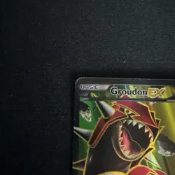 Pokemon Groudon EX (150 Full Art) 150/160 XY - Primal Clash Ultra Rare - LP - Image 4