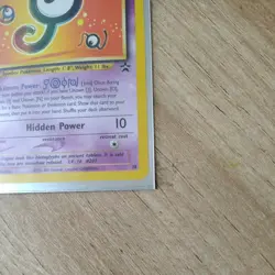Pokemon Unown J 38 WotC Black Star Promo - Image 3