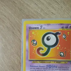 Pokemon Unown J 38 WotC Black Star Promo - Image 5