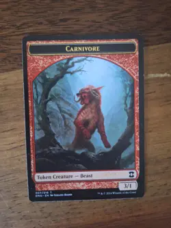 Red Tokens Token - MTG Magic the Gathering - Near Mint or Light Play - Image 4