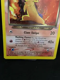 Dark Typhlosion - 10/105 - Pokemon Neo Destiny Holo Rare Card WOTC LP SEE PICS - Image 5