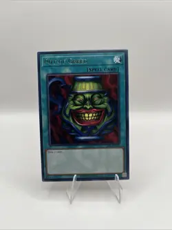 Konami Yu-Gi-Oh! Pot of Greed Legend of Blue Eyes LOB-EN119 Rare - Image 1