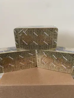 3 x YuGiOh Tin of Ancient Battles- 2021 TCG Mega Tin new and Sealed - Image 1