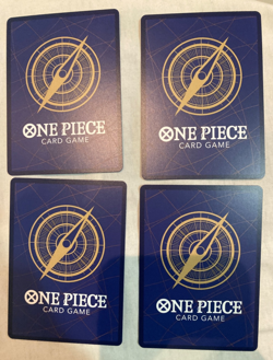 Nami ST21-009 One Piece TCG Gear 5 EX Deck Foil X4 Playset NM - Image 3