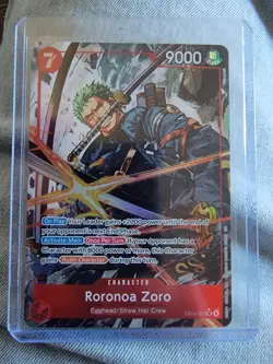 2026 One Piece Adventure on Kami's Island Roronoa Zoro Alternate Art #EB04-007 - Image 1