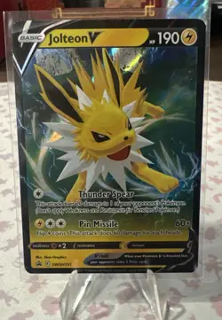 Jolteon V - Sword & Shield Promo Card (Holo) - SWSH151 - Image 2