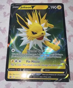 Jolteon V - Sword & Shield Promo Card (Holo) - SWSH151 - Image 5