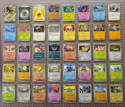40 Pokemon Cards Lot Holo Foil Reverse EX Cosmos White Flare S&V 151 - Image 1