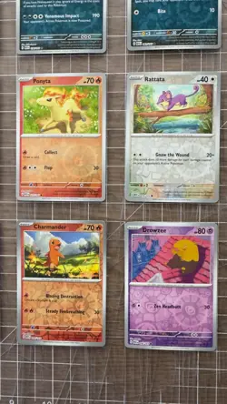 40 Pokemon Cards Lot Holo Foil Reverse EX Cosmos White Flare S&V 151 - Image 4