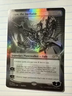 MTG Ugin, the Ineffable Borderless Foil Secret Lair Drop 1243 NM Condition - Image 1