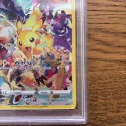 Pokemon Pikachu Holo Full Art Secret Rare Card 160/159 Crown Zenith PSA 10 - Image 4