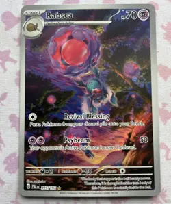 Pokemon Rabsca 215/193 Paldea Evolved Illustration Rare IR Pokemon Card NM - Image 1