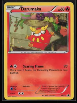 Darumaka - BW18 Black and White Promos Akira Komayama Art Pokemon TCG Card - Image 1