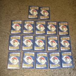 Pokemon TCG 1999 Fossil Set WOTC Lot 17 Cards - Image 2