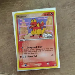 Magmar Ex Team Rocket Returns Stamp And Holo, 2004, 44/109 Lp-NM Pokemon Card - Image 1