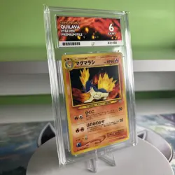 Pop 3 ACE 6 1999 Vintage Pokemon TCG Quilava 156 Neo Premium File Japanese Card - Image 4