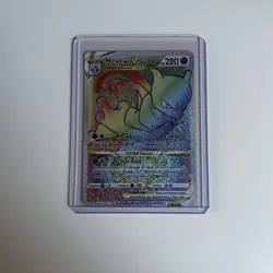 Pokemon Card Mewtwo VSTAR 079/078 Rainbow Secret Rare Pokemon Go SWSH - Image 1