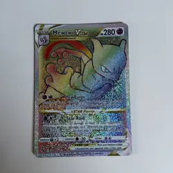 Pokemon Card Mewtwo VSTAR 079/078 Rainbow Secret Rare Pokemon Go SWSH - Image 3