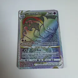 Pokemon Card Mewtwo VSTAR 079/078 Rainbow Secret Rare Pokemon Go SWSH - Image 4