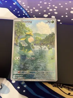 Pokemon TCG 3-Card Lot Blastoise ex 200/165 Suicune V Deerling Full Art Holo - Image 3