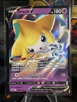 Jirachi V - 299 SWSH299 Promo SWSH: Sword & Shield Promo Cards NM - Image 1