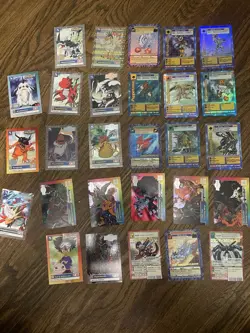 Digimon Card Lot Vintage 98 Cards - Image 1