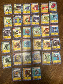 Digimon Card Lot Vintage 98 Cards - Image 4