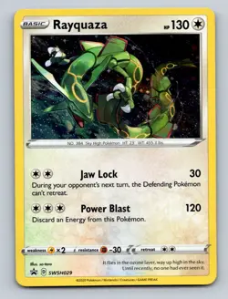 Rayquaza - Holo Promo SWSH: Sword & Shield Promo Cards SWSH029 - Image 1