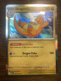 Dragonite SV: Scarlet & Violet 151 #149/165 Holo Rare Pokemon TCG (Card) - Image 2