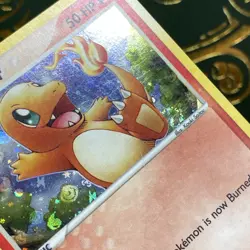 Pokemon CHARMANDER 57/112 | REV HOLO SWIRL | MP+ | EX FireRed LeafGreen | 2004 - Image 2