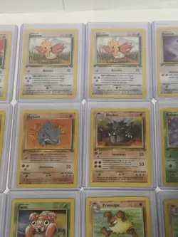 Estate Find Vintage Pokemon Mixed Lot Jungle 1st Edition Lot Nice Condition - Image 3