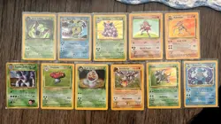 Pokemon WOTC Vintage Holo Lot (11) – 1st Ed Dark Golbat, Gyarados, Nidoking - Image 1