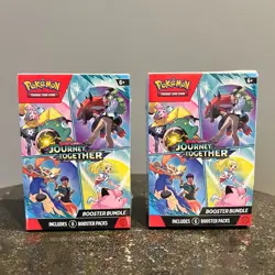 Pokemon TCG Scarlet & Violet Journey Together Booster Bundle (LOT OF 2) - Image 1