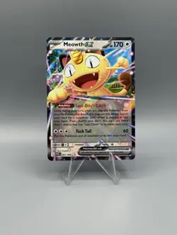 Meowth EX Double Rare 62/88 Pokemon Perfect Order NM - Image 1
