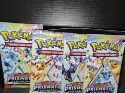 Pokemon Scarlet and Violet Prismatic Evolutions Surprise Box - NO PROMO INCLUDED - Image 1