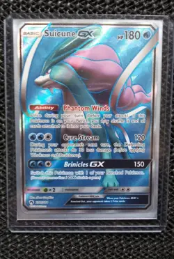 Suicune GX 200/214 Full Art - SM Lost Thunder - Pokemon Card NM - Image 1