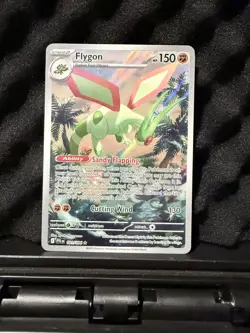 Flygon 101/094 Illustration Rare Pokemon Phantasmal Flames - Image 1