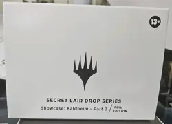 MTG Secret Lair Showcase: Kaldheim Part 2 FOIL New Sealed - Magic The Gathering - Image 1