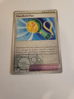 Pokemon HANDHELD FAN 150/167 - Twilight Masquerade - Rev Holo - MINT - Image 1
