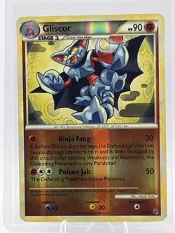 Pokemon TCG Gliscor Undaunted Reverse Holo 4/90 - Image 1