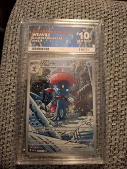 Weavile 228/217 - Pokemon TCG - Ascended Heroes - ACE 10 - Perfect Subgrades - Image 1
