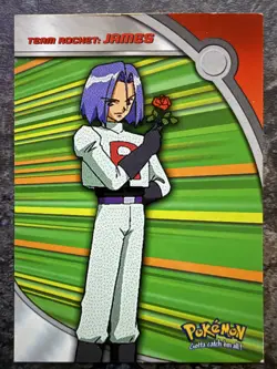 Pokemon Topps – Team Rocket: James (Heroes & Villains / TV Animation Edition) 🚀 - Image 1