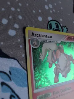 Arcanine 1/111 Holo Rare Rising Rivals Pokemon LP - Image 3