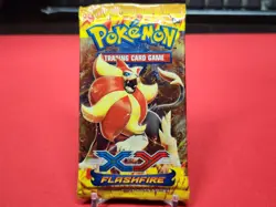 Pokemon XY Flashfire Booster Pack Pyroar Sealed English Language - Image 1